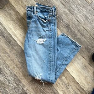 Levi wedgie straight jeans size 26